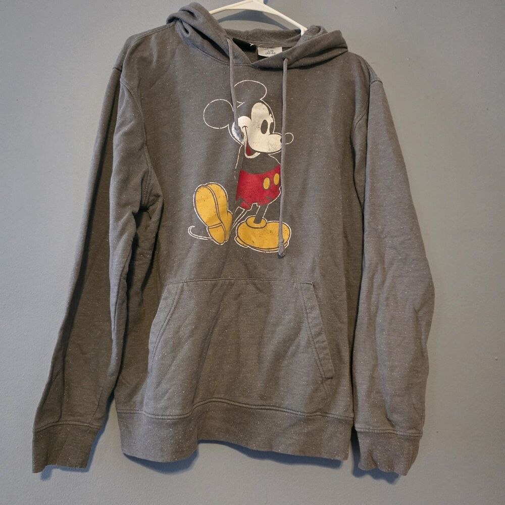 Mickey Mouse Disney Hoodie Gray L (42-44)